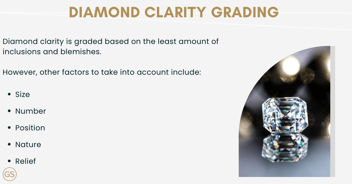 Other factors determining diamond clarity